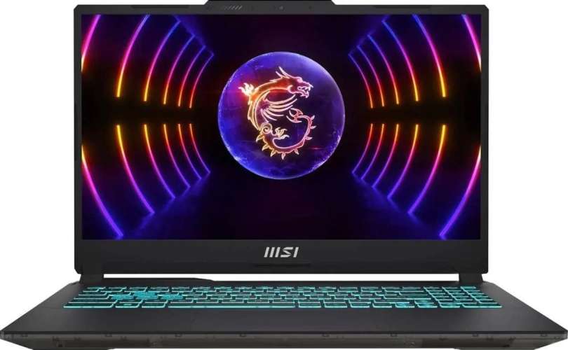 Ноутбук игровой MSI Cyborg 15 A13VF-1222RU 15.6", IPS, Intel Core i7 13620H 2.4ГГц, 10-ядерный, 16ГБ DDR5, 512ГБ SSD,  NVIDIA GeForce  RTX 4060 для ноутбуков - 8 ГБ, Windows 11 Home, черный [9s7-15k11
